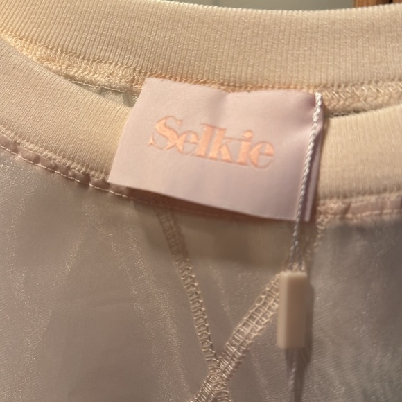 Selkie THE GHOSTED SWEATER IN OATMILK - Picture 8 of 10